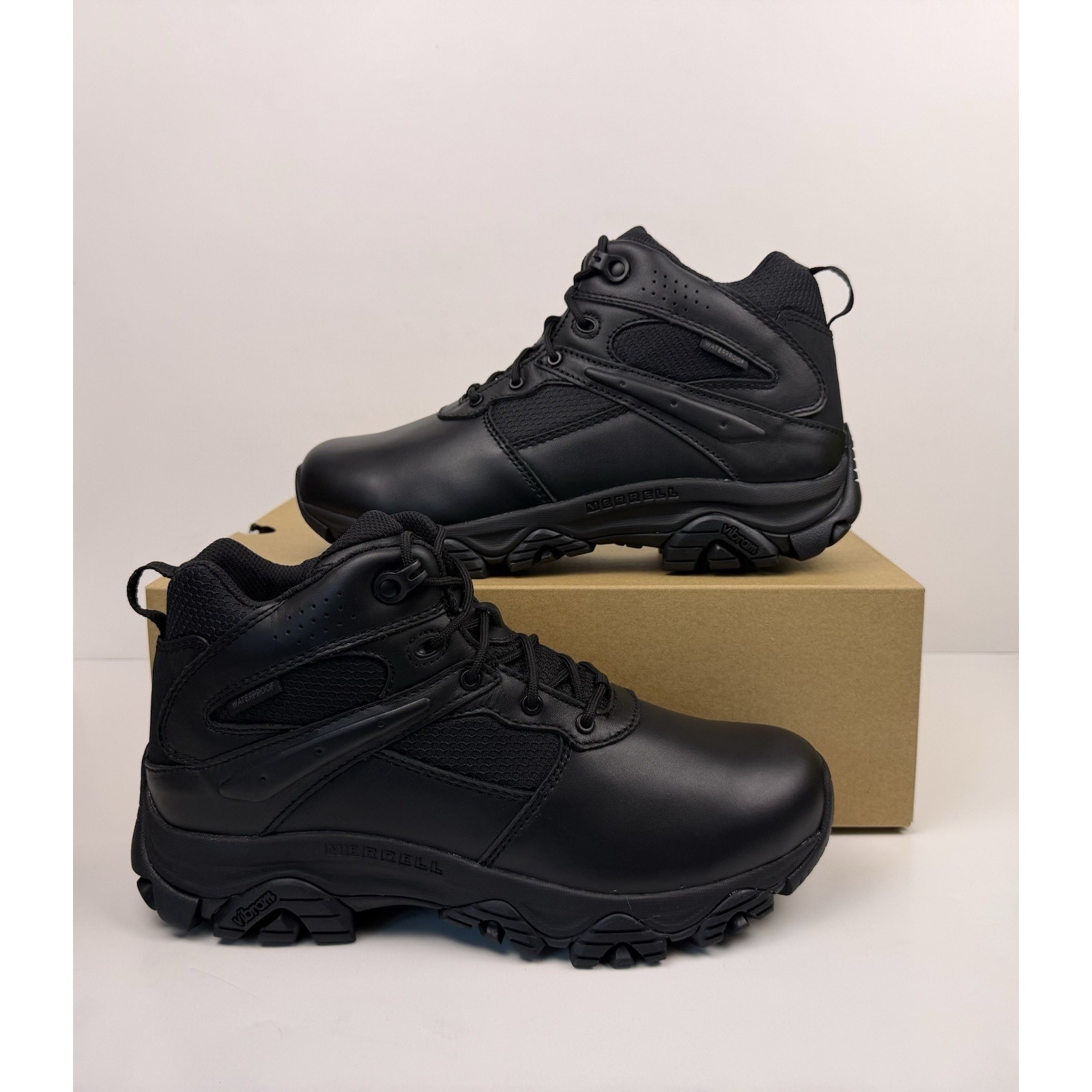 Merrell Moab 3 Response Tact Mid Men's Size 9.5 Black Waterproof J003917